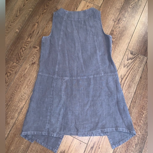 OSKA: Women’s Tunic /Blouse/ Sleeveless Dress: Natural Products - Picture 2 of 7